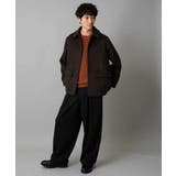 フェイクウールワイドシルエットカバーオール | a.v.v【MEN】 | 詳細画像4 