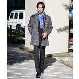 ウールライトビーバーチェックスタンドカラージャケット | a.v.v【MEN】 | 詳細画像11 