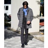 ウールライトビーバーチェックスタンドカラージャケット | a.v.v【MEN】 | 詳細画像12 