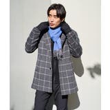 ウールライトビーバーチェックスタンドカラージャケット | a.v.v【MEN】 | 詳細画像14 