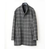 ウールライトビーバーチェックスタンドカラージャケット | a.v.v【MEN】 | 詳細画像18 