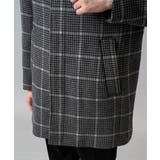 ウールライトビーバーチェックスタンドカラージャケット | a.v.v【MEN】 | 詳細画像2 