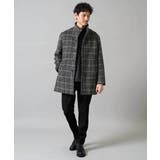 ウールライトビーバーチェックスタンドカラージャケット | a.v.v【MEN】 | 詳細画像20 