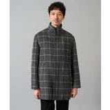 ウールライトビーバーチェックスタンドカラージャケット | a.v.v【MEN】 | 詳細画像24 