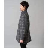 ウールライトビーバーチェックスタンドカラージャケット | a.v.v【MEN】 | 詳細画像25 