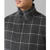 ウールライトビーバーチェックスタンドカラージャケット | a.v.v【MEN】 | 詳細画像27 