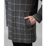 ウールライトビーバーチェックスタンドカラージャケット | a.v.v【MEN】 | 詳細画像29 