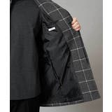 ウールライトビーバーチェックスタンドカラージャケット | a.v.v【MEN】 | 詳細画像5 