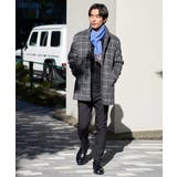 ウールライトビーバーチェックスタンドカラージャケット | a.v.v【MEN】 | 詳細画像9 