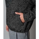 【洗濯機で洗える】ヘリンボーンツイード起毛ショートブルゾン | a.v.v【MEN】 | 詳細画像15