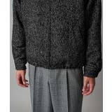 【洗濯機で洗える】ヘリンボーンツイード起毛ショートブルゾン | a.v.v【MEN】 | 詳細画像16