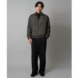 【洗濯機で洗える】ヘリンボーンツイード起毛ショートブルゾン | a.v.v【MEN】 | 詳細画像3