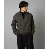 ブラウン | 【洗濯機で洗える】ヘリンボーンツイード起毛ショートブルゾン | a.v.v【MEN】