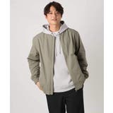 【撥水/洗濯機で洗える】ストレッチリブブルゾン | a.v.v【MEN】 | 詳細画像9