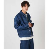 【大人デニム】デニムトラッカージャケット Gジャン(セットアップ可) | a.v.v【MEN】 | 詳細画像12