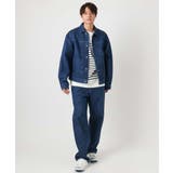 【大人デニム】デニムトラッカージャケット Gジャン(セットアップ可) | a.v.v【MEN】 | 詳細画像4