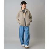 ジップアップスタンドカラーブルゾン | a.v.v【MEN】 | 詳細画像7 