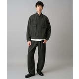 【洗濯機で洗える】ワイドシルエットデニムジャケット | a.v.v【MEN】 | 詳細画像11 