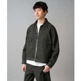 【洗濯機で洗える】ワイドシルエットデニムジャケット | a.v.v【MEN】 | 詳細画像19 