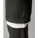 【洗濯機で洗える】ワイドシルエットデニムジャケット | a.v.v【MEN】 | 詳細画像27 