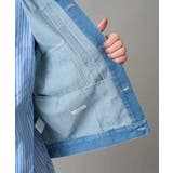 【洗濯機で洗える】ワイドシルエットデニムジャケット | a.v.v【MEN】 | 詳細画像29 