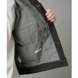 【洗濯機で洗える】ワイドシルエットデニムジャケット | a.v.v【MEN】 | 詳細画像30 