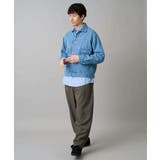 【洗濯機で洗える】ワイドシルエットデニムジャケット | a.v.v【MEN】 | 詳細画像4 