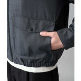 【イージーケア 洗濯機で洗える 毛玉になりにくい】ワイドシルエットショートブルゾ… | a.v.v【MEN】 | 詳細画像14 