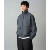 【イージーケア 洗濯機で洗える 毛玉になりにくい】ワイドシルエットショートブルゾ… | a.v.v【MEN】 | 詳細画像5 