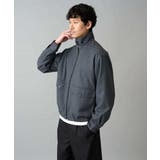 【イージーケア 洗濯機で洗える 毛玉になりにくい】ワイドシルエットショートブルゾ… | a.v.v【MEN】 | 詳細画像6 