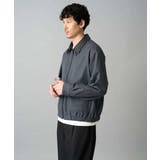 【イージーケア 洗濯機で洗える 毛玉になりにくい】ワイドシルエットショートブルゾ… | a.v.v【MEN】 | 詳細画像7 