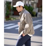 【美シルエット】ワイドシルエットショートモッズブルゾン | a.v.v【MEN】 | 詳細画像25