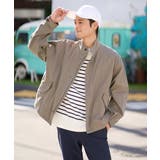 【美シルエット】ワイドシルエットショートモッズブルゾン | a.v.v【MEN】 | 詳細画像26