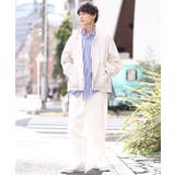 【美シルエット】ワイドシルエットショートモッズブルゾン | a.v.v【MEN】 | 詳細画像7