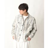 【累計4千枚販売】チェック柄CPOワイドジャケット | a.v.v【MEN】 | 詳細画像12
