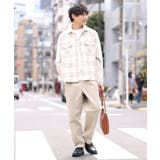 【累計4千枚販売】チェック柄CPOワイドジャケット | a.v.v【MEN】 | 詳細画像2