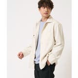 アイボリー | 【イージーケア/洗濯機で洗える】ワイドシルエットカバーオール | a.v.v【MEN】