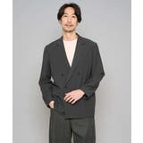 ダークグレー | 【イージーケア 洗濯機で洗える 毛玉になりにくい | a.v.v【MEN】