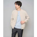 ベージュ | 【イージーケア 洗濯機で洗える 毛玉になりにくい | a.v.v【MEN】