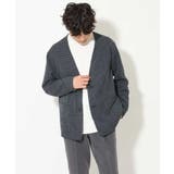 【洗濯機で洗える】ツイードストレッチノーカラージャケット(セットアップ可) | a.v.v【MEN】 | 詳細画像10