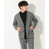 【洗濯機で洗える】ツイードストレッチノーカラージャケット(セットアップ可) | a.v.v【MEN】 | 詳細画像15