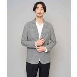 【イージーケア 洗濯機で洗える ストレッチ】スラブメランジカノコスマートジャケッ… | a.v.v【MEN】 | 詳細画像12 
