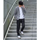 【イージーケア 洗濯機で洗える ストレッチ】スラブメランジカノコスマートジャケッ… | a.v.v【MEN】 | 詳細画像25 