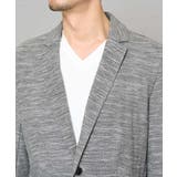 【イージーケア 洗濯機で洗える ストレッチ】スラブメランジカノコスマートジャケッ… | a.v.v【MEN】 | 詳細画像3 