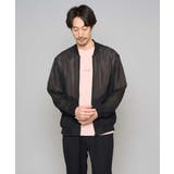 【洗濯機で洗える】ヘリンボーンシアーリブブルゾン | a.v.v【MEN】 | 詳細画像15 