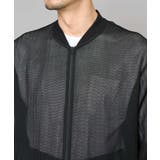 【洗濯機で洗える】ヘリンボーンシアーリブブルゾン | a.v.v【MEN】 | 詳細画像23 