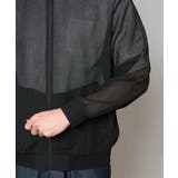 【洗濯機で洗える】ヘリンボーンシアーリブブルゾン | a.v.v【MEN】 | 詳細画像24 