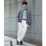 【洗濯機で洗える】ヘリンボーンシアーリブブルゾン | a.v.v【MEN】 | 詳細画像38 