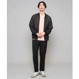 【洗濯機で洗える】ヘリンボーンシアーリブブルゾン | a.v.v【MEN】 | 詳細画像9 