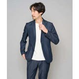 【イージーケア/接触冷感】デニムライクストレッチスマートジャケット | a.v.v【MEN】 | 詳細画像15 